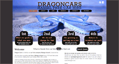 Desktop Screenshot of dragoncars.com